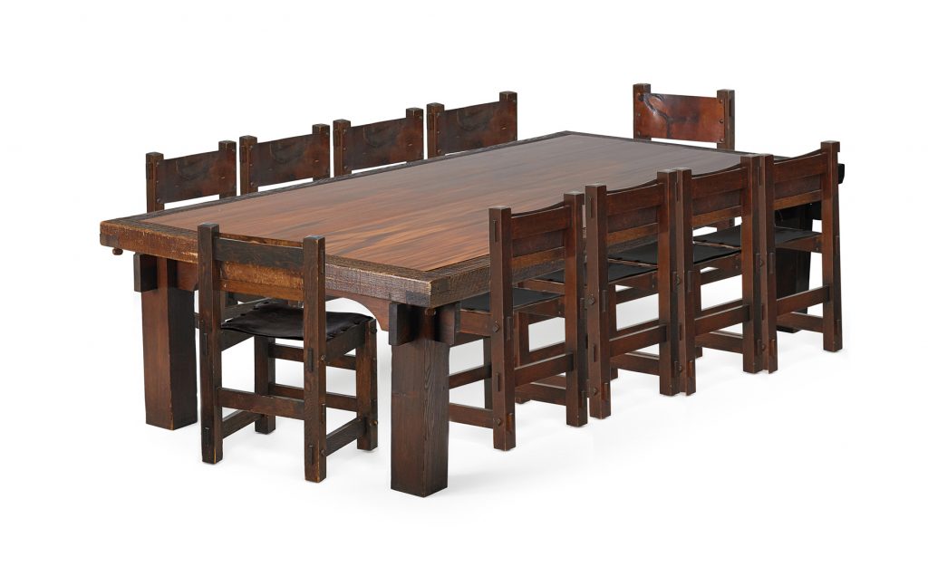 Unique Dining Room Set Highlights Rago, Stickley Dining Room Table And Chairs Set