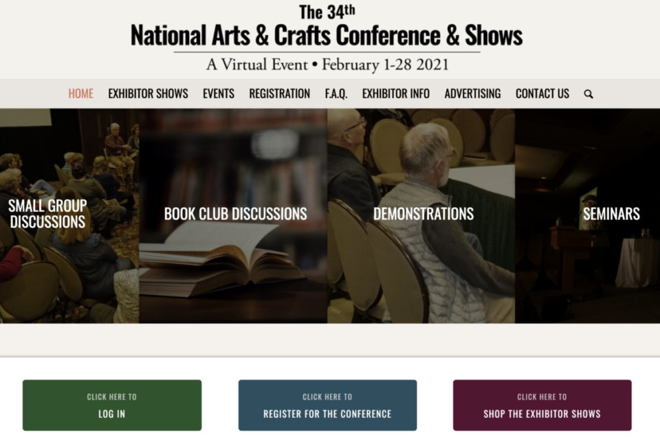34th National Arts and Crafts Conference Goes Virtual With A New