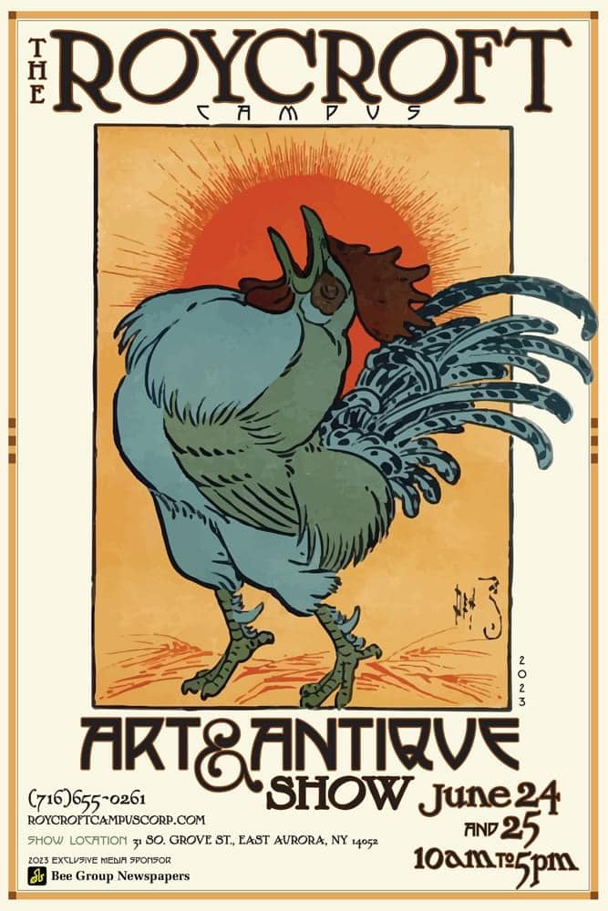 It’s a Roycroft Weekend Two Shows in East Aurora June 24th and 25th