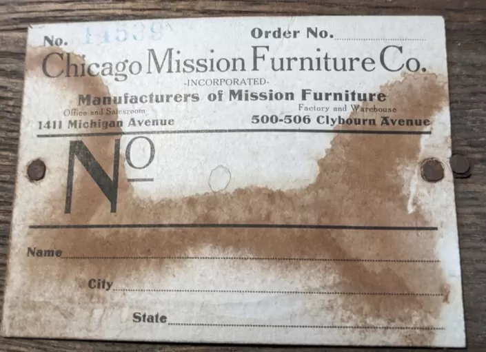 Chicago Mission Furniture