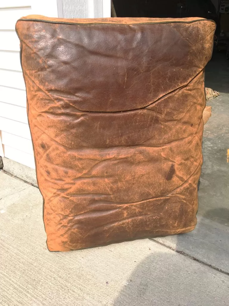 How to Make a Leather Chair Cushion (Leather Chair Pad)