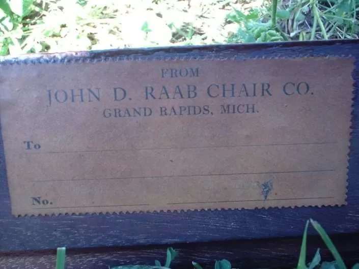 Raab, John D. Chair Company