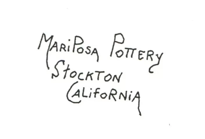 Mariposa (Stockton Art) Pottery